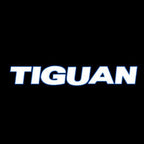 Volkswagen Türleuchten TIGUIAN Logo Nr. 24 (Stück 1 = 2 LOGO FILM / 2 Türleuchten)