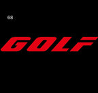 Volkswagen Door lights GOLF Logo  Nr. 49  (quantity 1 = 2 Logo Films /2 door lights）