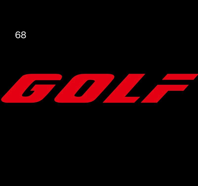 Volkswagen Door lights GOLF Logo  Nr. 49  (quantity 1 = 2 Logo Films /2 door lights）