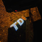 Volkswagen Door lights TDI Logo No. 56 (cantidad 1 = 2 Logo Films /2 por luces)