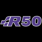 Volkswagen R50 Türleuchten Logo Nr. 142 (Menge 1 = 2 Logo Film / 2 Türleuchten)