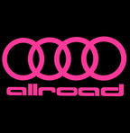 LAMPES DE PROJECTEUR AUDI LOGO Nr.153 (quantité 1 = 2 Films Logo / 2 lumières de porte)
