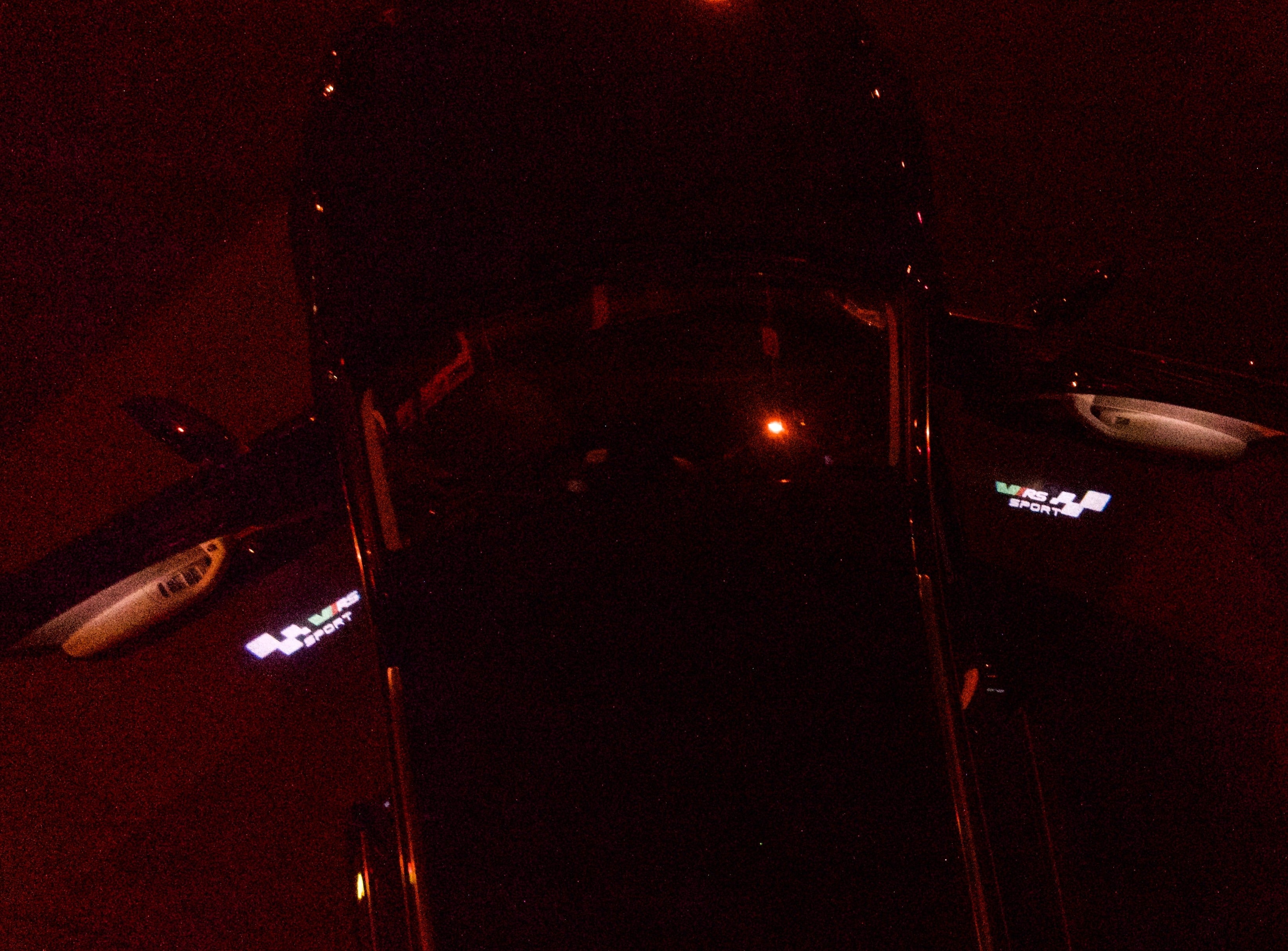 SKODA VRS LOGO LIGHTS Nr.22 (quantità 1 = 2 Logo Film / 2 luci porta)