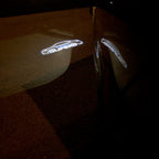 SKODA LOGO PROJECTOT LIGHTS Nr.69 (quantità 1 = 2 Logo Film / 2 luci porta)