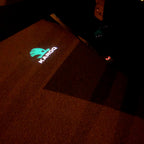 SKODA KAROQ LOGO PROJECTOT LIGHTS Nr.79 (quantità 1 = 2 Logo Film / 2 luci porta)