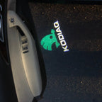 SKODA KODIAQ LOGO PROJECTOT LIGHTS Nr.76 (quantità 1 = 2 Logo Film / 2 luci porta)