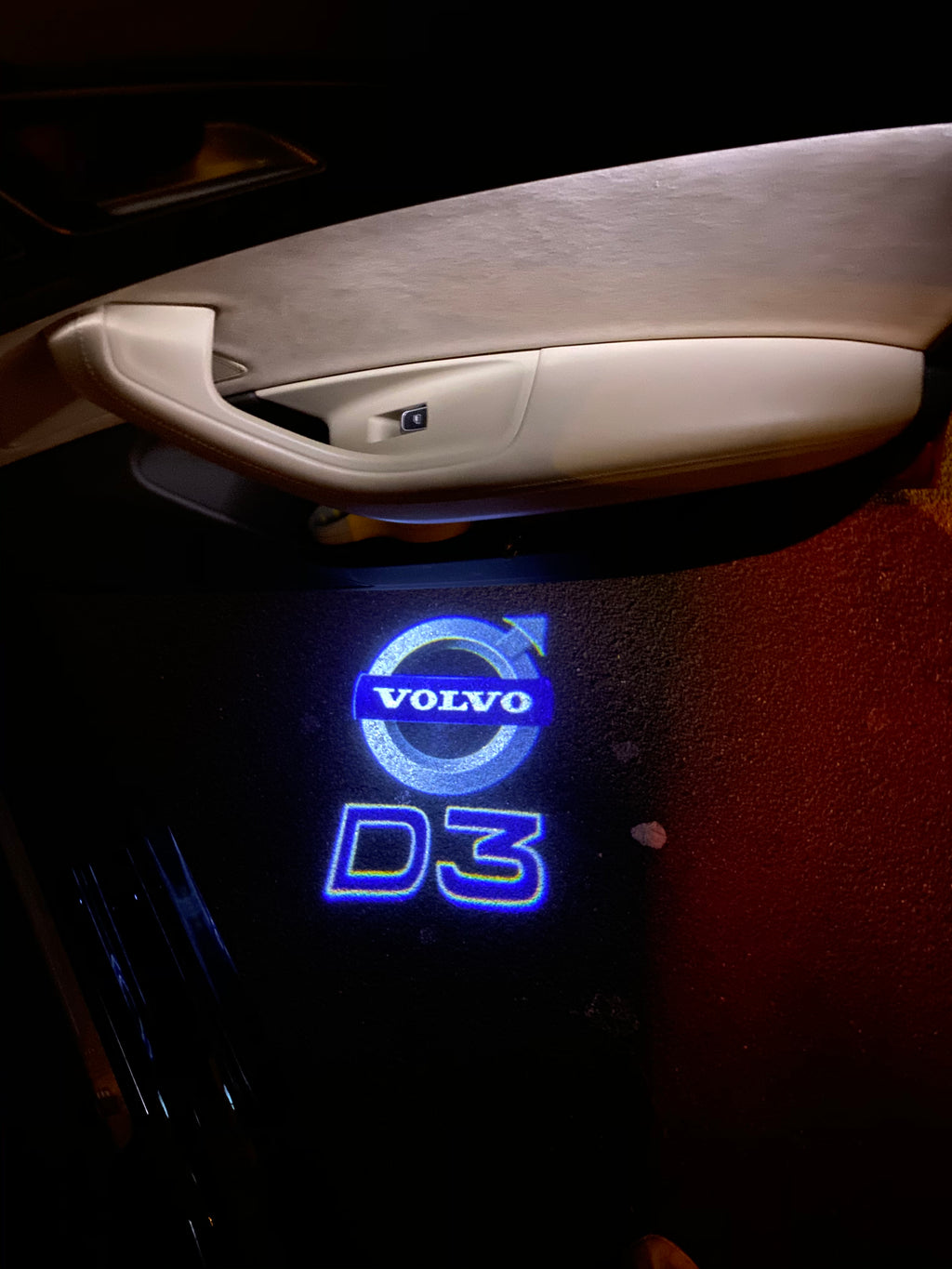 D3 LOGO PROJECROTR LIGHTS Nr.28 (cantidad 1 = 2 logo película / 2 luces de puerta)