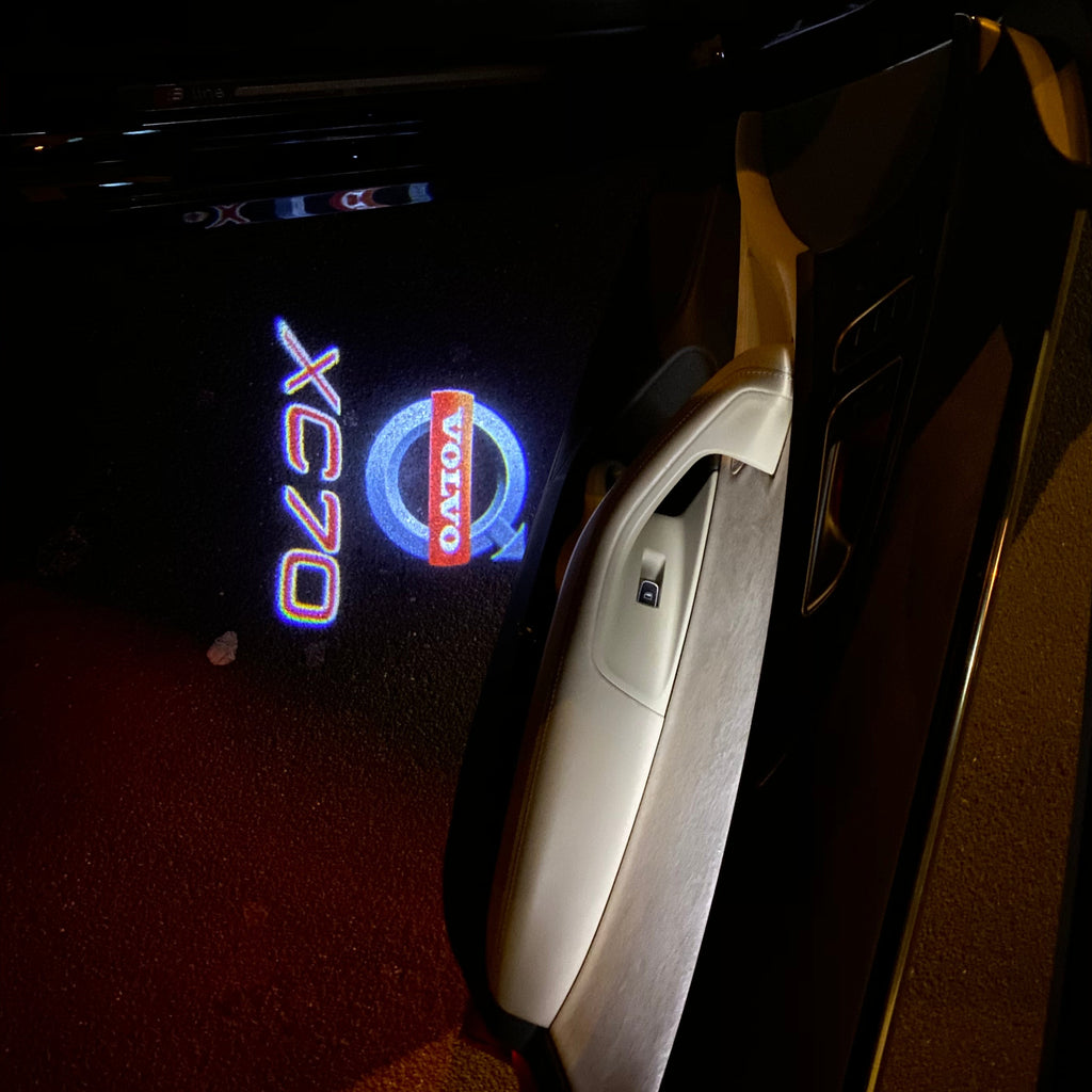 Volvo XC70 LOGO PROJECROTR LIGHTS Nr.17 (quantity  1 =  2 Logo Film /  2 door lights)