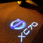 LUCES XC70 LOGO PROJECROTR Nr.18 (cantidad 1 = 2 Película con Logo / 2 luces de puerta)