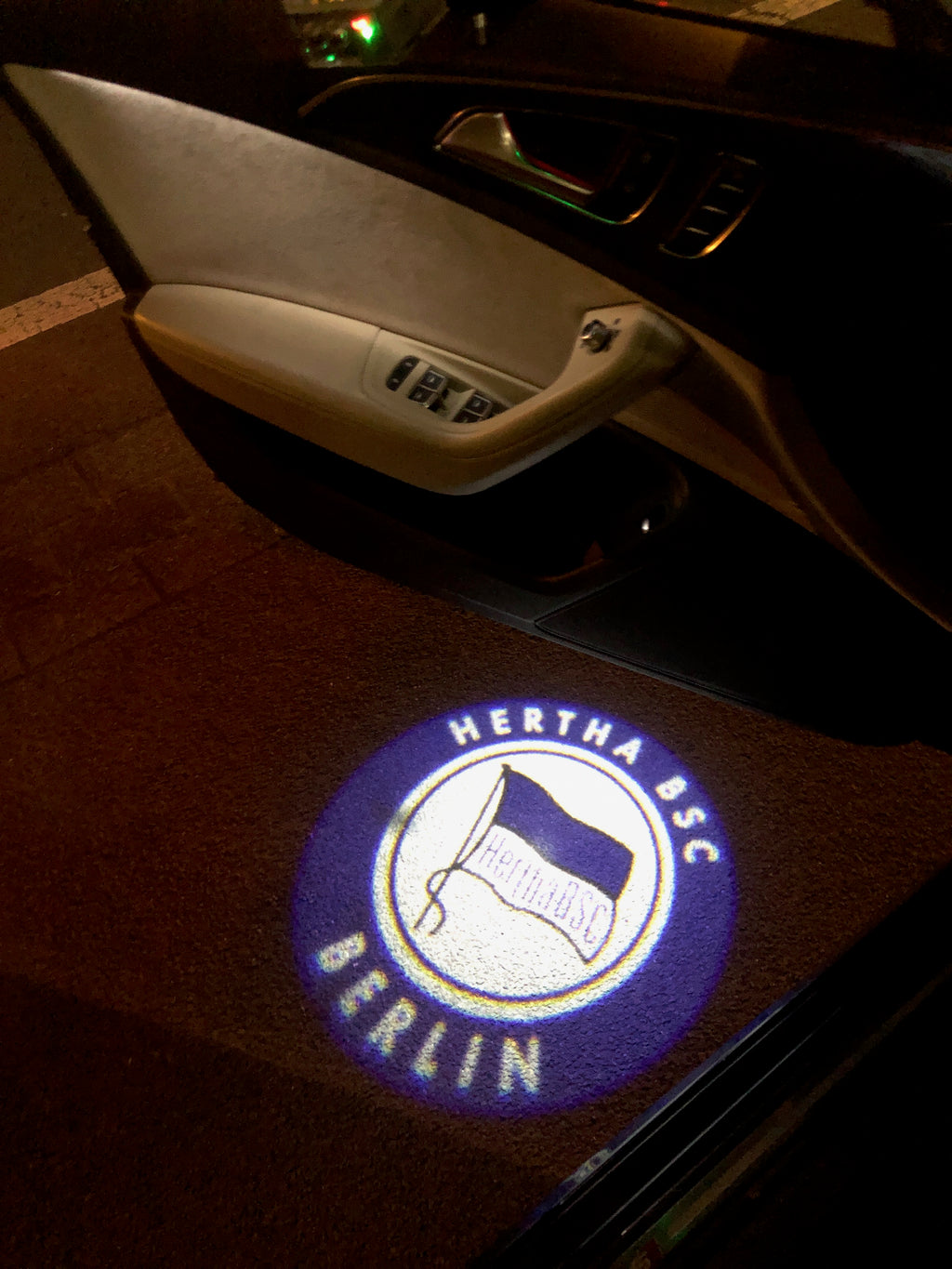 berlin hertha bsc Football CLUB Logo Nr.231 ( cantidad 1 = 2 Logo Films /2 luces de puerta)