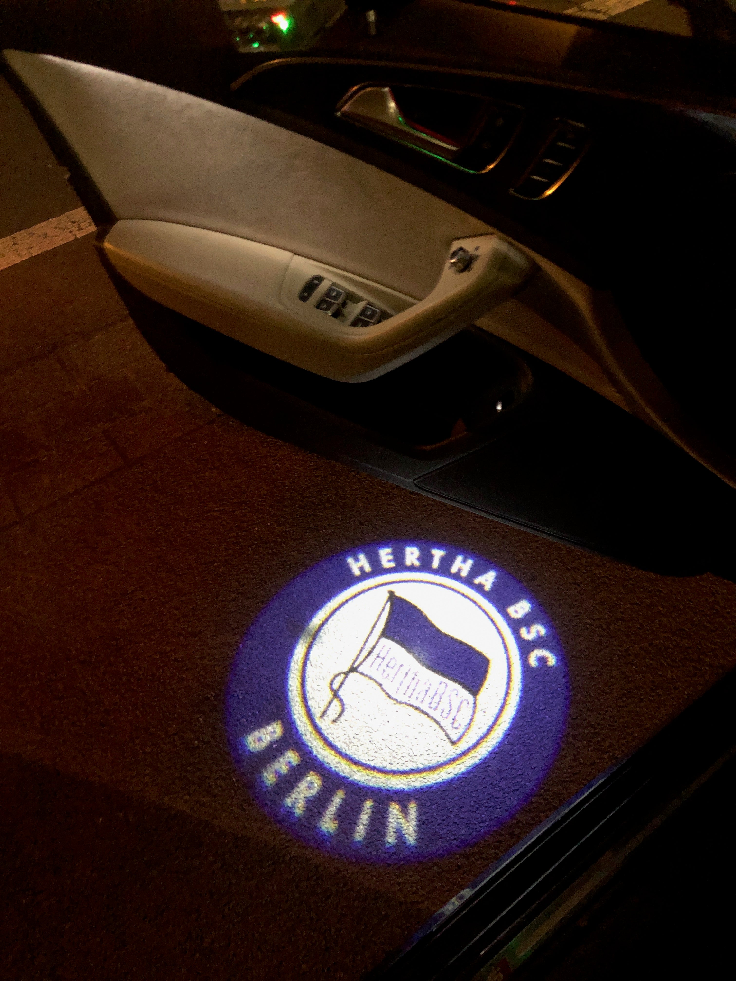 berlin hertha bsc Football CLUB Logo Nr.231 ( cantidad 1 = 2 Logo Films /2 luces de puerta)
