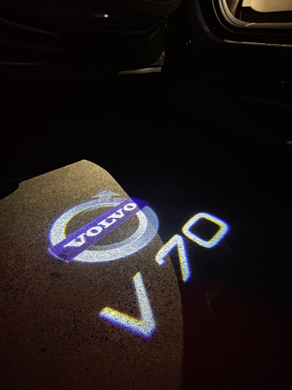 V 70 LOGO PROJECROTR LIGHTS Nr.23 (cantidad 1 = 2 logo película / 2 luces de puerta)