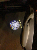 Logo del Club de fútbol no. 232 (número 1 = 2 etiquetas / 2 luces de puerta)