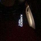 SKODA LOGO PROJECTOT LIGHTS Nr.96 (quantità 1 = 2 Logo Film / 2 luci porta)