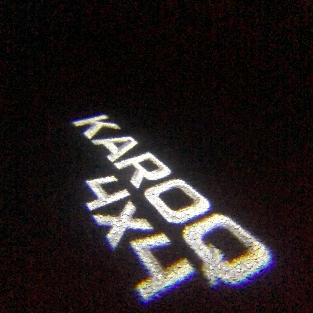 SKODA LOGO PROJECTOT LIGHTS Nr.96 (quantità 1 = 2 Logo Film / 2 luci porta)