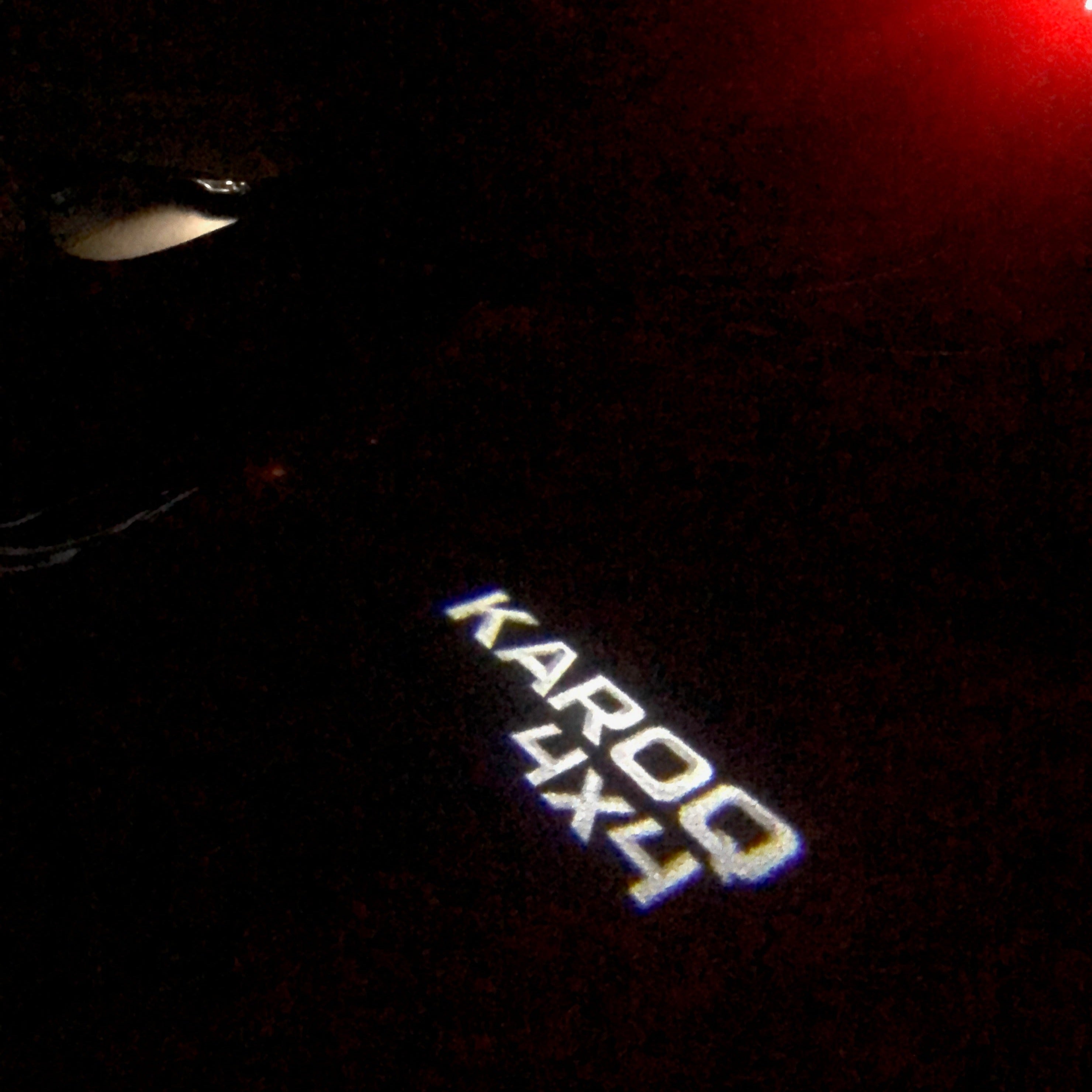 SKODA LOGO PROJECTOT LIGHTS Nr.96 (quantità 1 = 2 Logo Film / 2 luci porta)