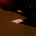 AUDI LOGO PROJECTOT LIGHTS Nr.19 (Menge 1 = 2 Logo Folien /2 Türleuchten)