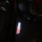SKODA VRS LOGO PROJECTOT LIGHTS Nr.34 (quantità 1 = 2 Logo Film / 2 porte luci)