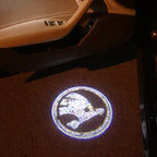 SKODA LOGO PROJECTOT LIGHTS Nr.03 (quantità 1 = 2 Logo Film / 2 luci porta)