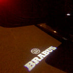 LUCES DE PROYECTOR LOGO MERCEDES BENZ BRABUS Nr.24 (cantidad 1 = 1 juegos / 2 luces de puerta)