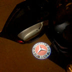 MERCEDES BENZ LOGO PROJEKT LIGHTS Nr.02 (Menge 1 = 1 Sets/2 Türlichter)