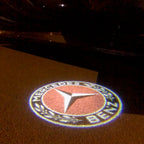 MERCEDES BENZ LOGO PROJEKT LIGHTS Nr.02 (Menge 1 = 1 Sets/2 Türlichter)