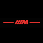 BMW M LOGO PROJECTOT LIGHTS Nr.02 (quantity 1 = 1 sets/2 door lights)
