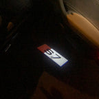 AUDI LOGO PROJECTOT LIGHTS Nr.134 (quantità 1 = 2 Logo Films /2 luci porta)