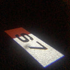 AUDI LOGO PROJECTOT LIGHTS Nr.134 (quantità 1 = 2 Logo Films /2 luci porta)