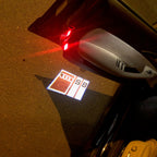 AUDI LOGO PROJECTOT LIGHTS Nr.149 (Menge 1 = 2 Logofolien /2 Türleuchten)