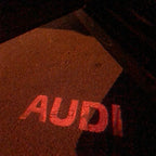 AUDI LOGO PROJECTOT LIGHTS Nr.07 (cantidad 1 = 2 logo films /2 luces de puerta)