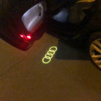 AUDI RING LOGO PROJEKTOT LIGHTS Nr.144 (Menge 1 = 2 Logo Films /2 Türlichter 6528999;