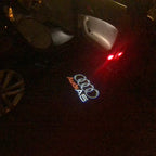 AUDI LOGO PROJECTOT LIGHTS Nr.43 (Menge 1 = 2 Logofolien /2 Türleuchten)