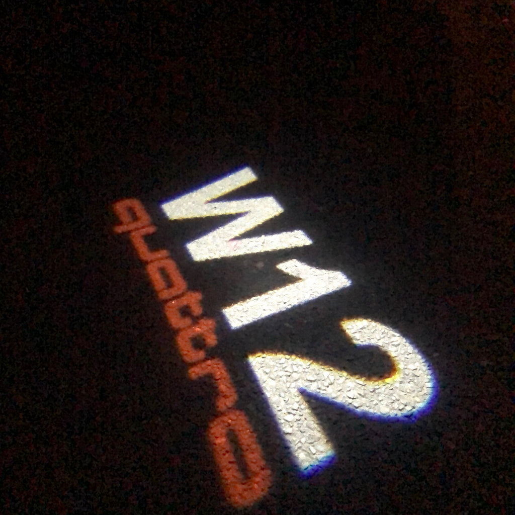 AUDI LOGO PROJECTOR LIGHTS Nr.75 (Menge 1 = 2 Logo Films / 2 Türlichter)