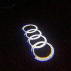 AUDI LOGO PROJECTOT LIGHTS Nr.04 (quantité 1 = 2 Logo Films /2 feux de porte)