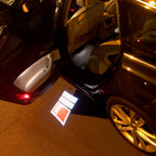 AUDI LOGO PROJECTOT LIGHTS Nr.103 (Menge 1 = 2 Logofolien /2 Türleuchten)