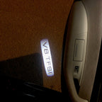 AUDI LOGO PROJECTOT LIGHTS Nr.106 (الكمية 1 = 2 Logo Films /2 أضواء الباب)