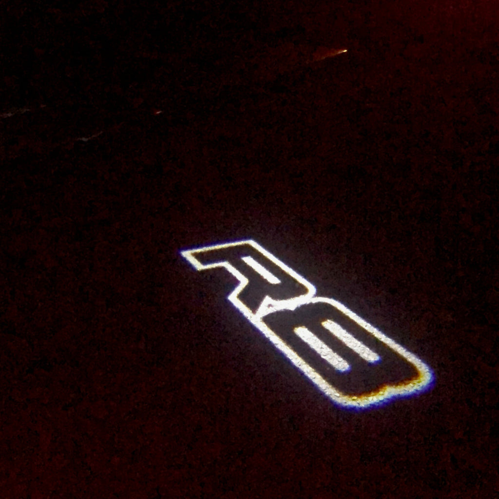 AUDI LOGO PROJECTOT LIGHTS Nr.123 (الكمية 1 = 2 شعار الأفلام / 2 أضواء الباب)