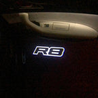 AUDI LOGO PROJECTOT LIGHTS Nr.123 (الكمية 1 = 2 شعار الأفلام / 2 أضواء الباب)