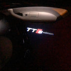 AUDI TTS LOGO PROJECROTR LIGHTS Nr.21 (quantité 1 = 2 Logo Films /2 feux de porte)