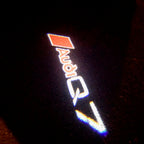 AUDI LOGO PROJECTOT LIGHTS Nr.82 (cantidad 1 = 2 logo films /2 luces de puerta)