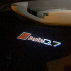 AUDI LOGO PROJECTOT LIGHTS Nr.82 (cantidad 1 = 2 logo films /2 luces de puerta)