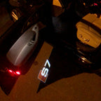 AUDI LOGO PROJEKTOT LIGHTS Nr.28 (Menge 1 = 2 Logo Films /2 Türlichter im Kombi 652899;