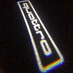 AUDI LOGO PROJEKTOT LIGHTS Nr.85 (Menge 1 = 2 Logo Films /2 Türlichter im Kombi-Raum 652899;