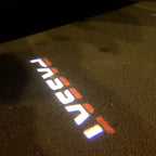 Volkswagen Türleuchten PASSAT Logo Nr. 94 (Anzahl 1 = 2 Logo-Folien / 2 Türleuchten）