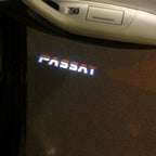 Volkswagen Türleuchten PASSAT Logo Nr. 94 (Anzahl 1 = 2 Logo-Folien / 2 Türleuchten）