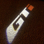 Volkswagen Door lights GTI Logo  Nr. 47    (quantity 1 = 2 Logo Films /2 door lights）