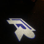 Volkswagen Türleuchten R LINE Logo Nr. 51 (Menge 1 = 2 Logofolien /2 Türleuchten)