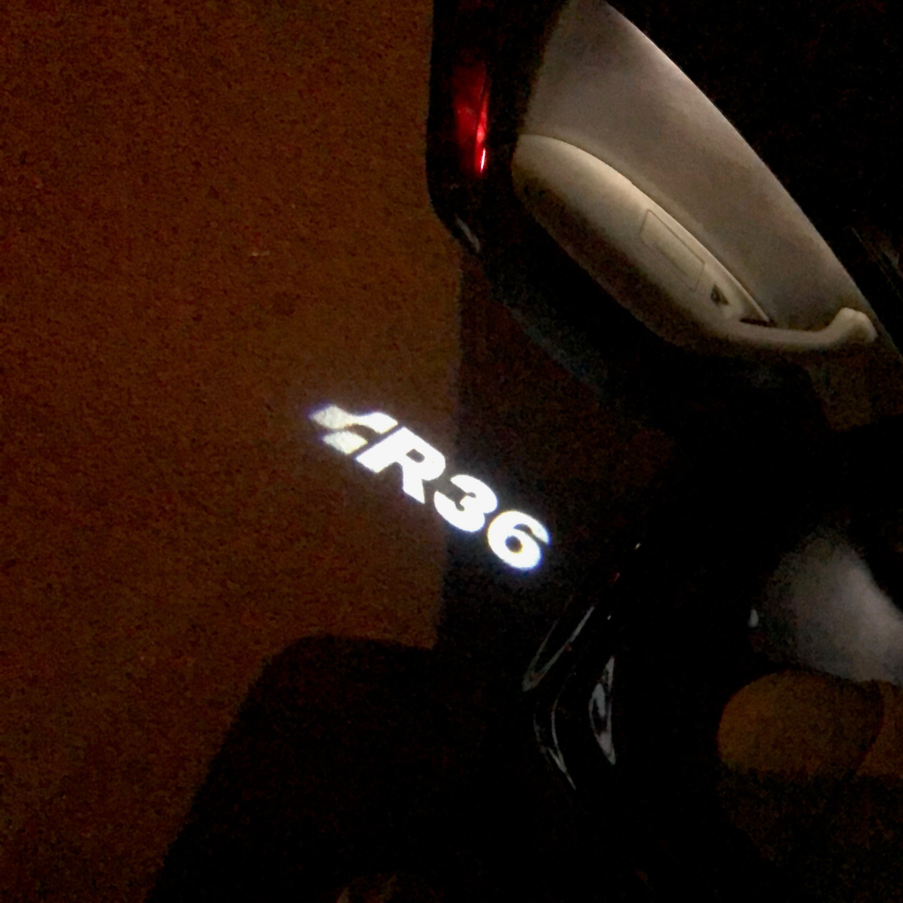 Volkswagen Door lights R36 Logo Nr.23 (quantità 1 = 2 Logo Films /2 luci porta)