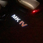 Volkswagen Türleuchten MK4 Logo Nr. 89 (Menge 1 = 2 Logofolien /2 Türleuchten)